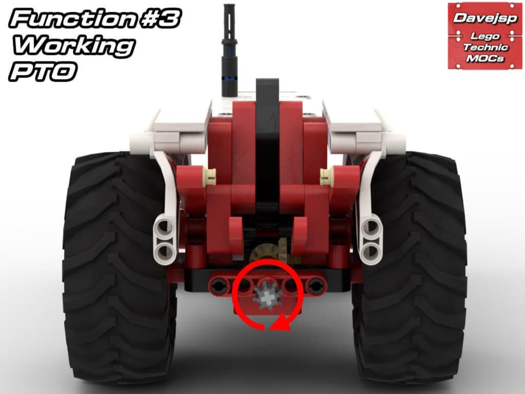 Lego Technic David Brown 885 Tractor MOC - Premium Building Instructions Lego Technic David Brown 885 Tractor MOC - Premium Building Instructions