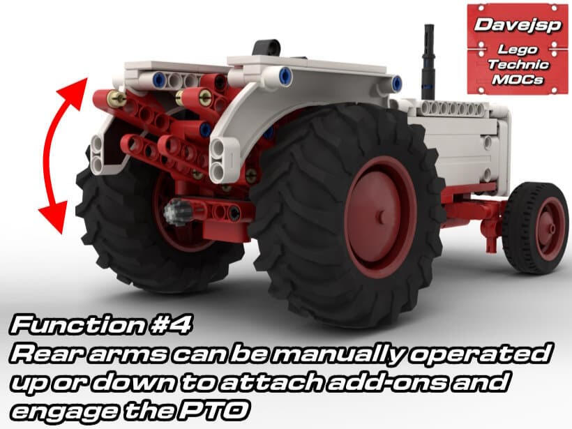 Lego Technic David Brown 885 Tractor MOC - Premium Building Instructions Lego Technic David Brown 885 Tractor MOC - Premium Building Instructions