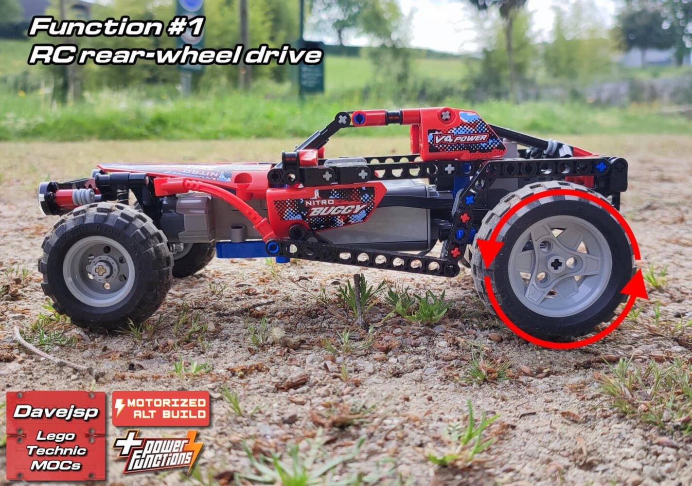 Lego Technic 8048 RC Dune Buggy MOC - Premium Building Instructions Lego Technic 8048 RC Dune Buggy MOC - Premium Building Instructions
