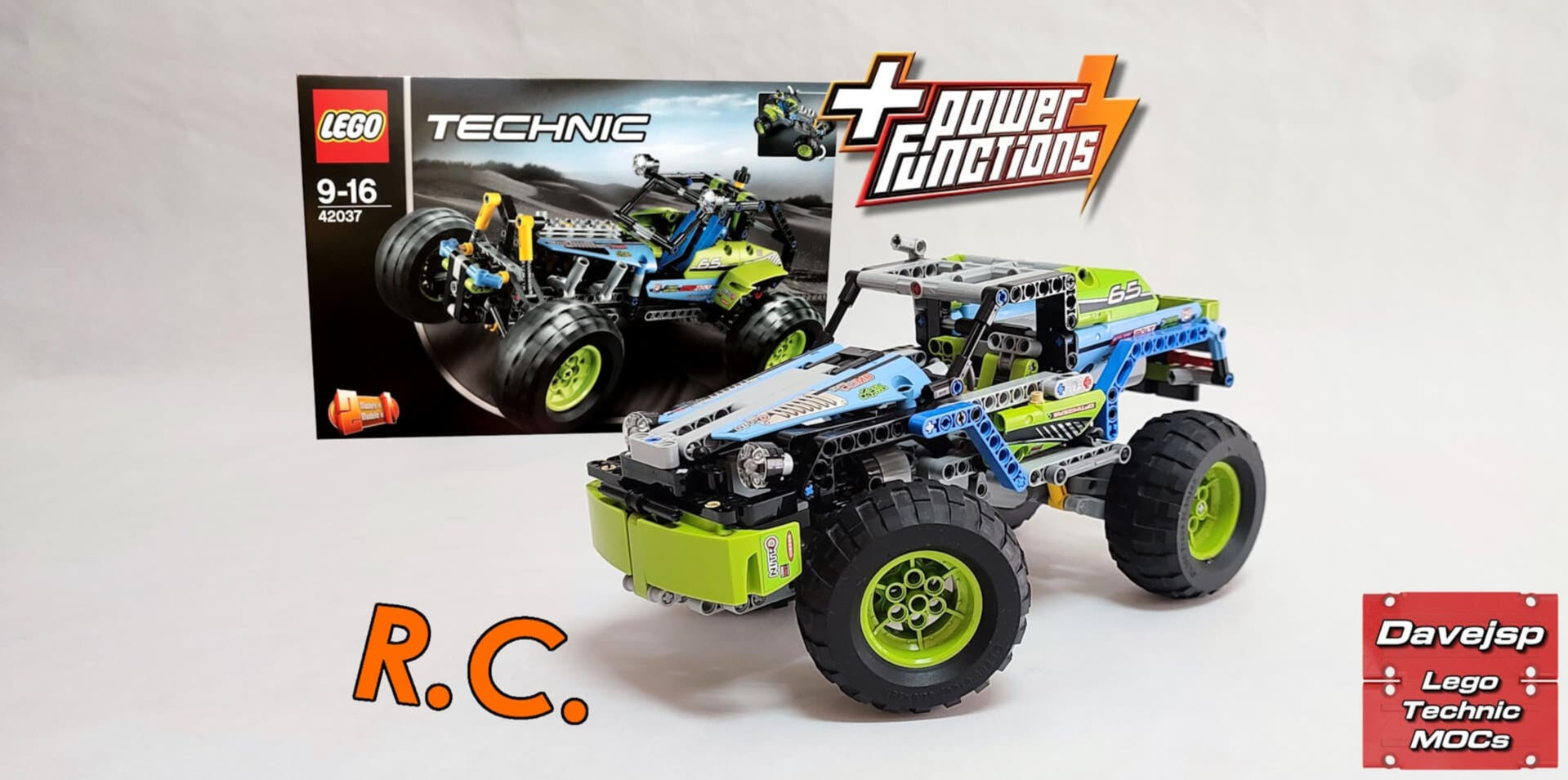 Lego Technic 42037 RC Monster Pickup Truck MOC - Premium Building Instructions Lego Technic 42037 RC Monster Pickup Truck MOC - Premium Building Instructions