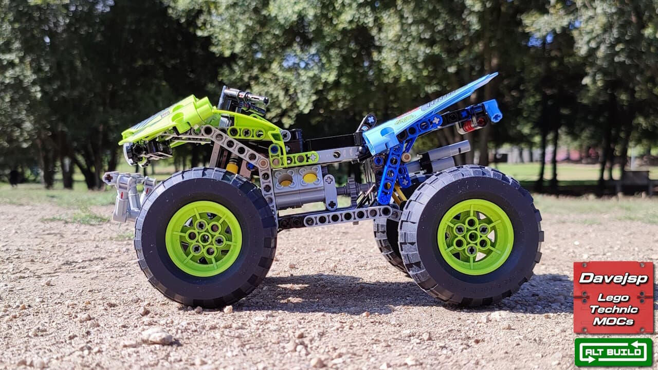 Lego Technic 42037 Quad Bike MOC - Premium Building Instructions Lego Technic 42037 Quad Bike MOC - Premium Building Instructions