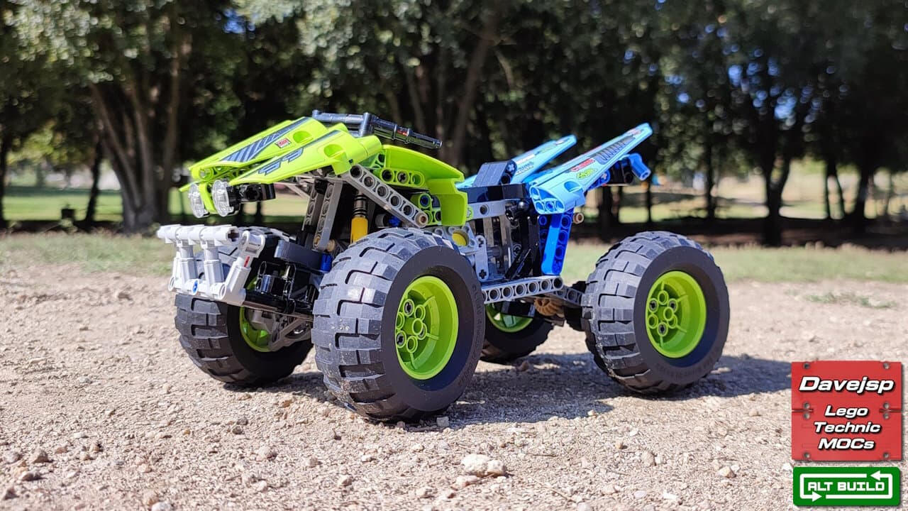 Lego Technic 42037 Quad Bike MOC - Premium Building Instructions Lego Technic 42037 Quad Bike MOC - Premium Building Instructions
