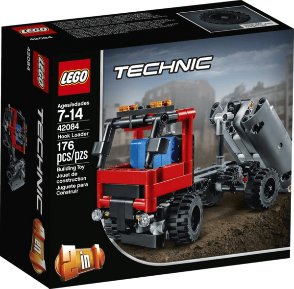 Lego Technic 42084 Hook Loader LEGO Technic set 42084 Hook Loader was released in 2017 featuring 176 pieces.