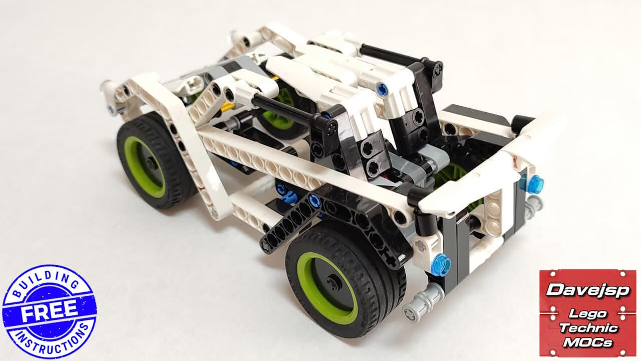 Lego Technic 42047 Sports Car MOC - FREE Building Instructions Lego Technic 42047 Sports Car MOC - FREE Building Instructions