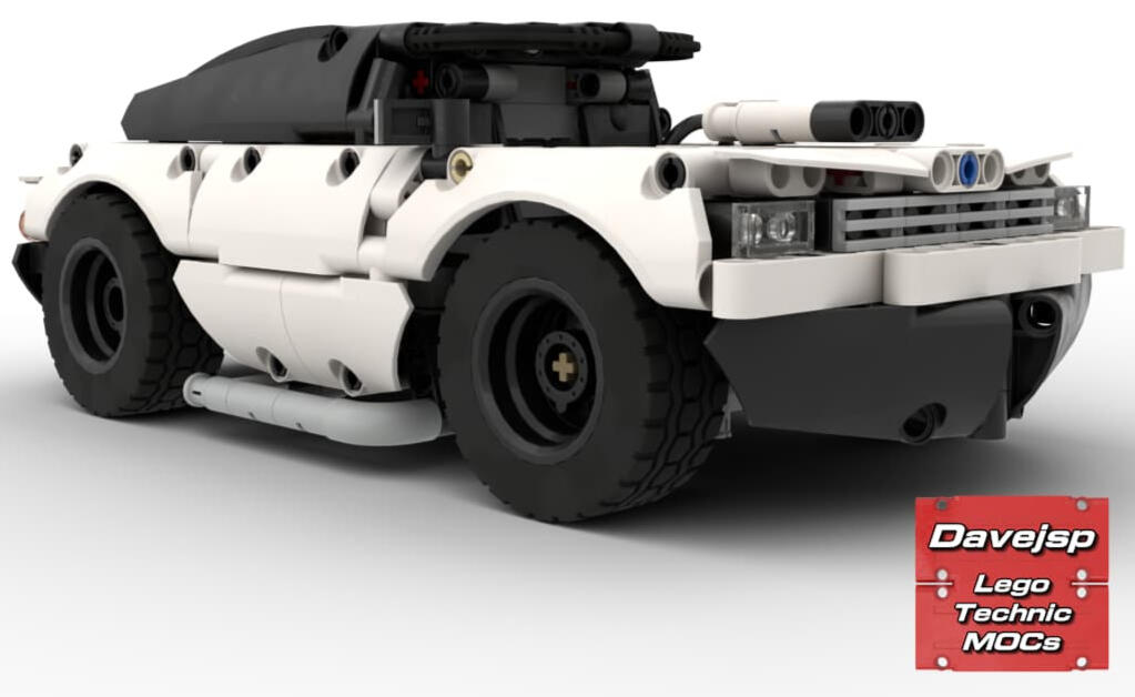 Lego Technic RC Compact Muscle Car MOC - FREE building instructions Lego Technic RC Compact Muscle Car MOC - FREE building instructions