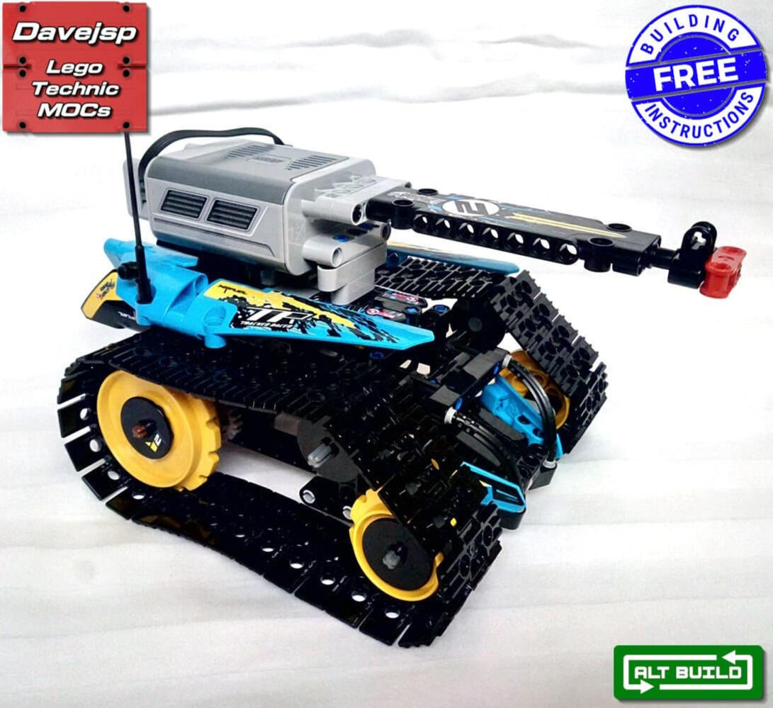 Lego Technic 42095 UGV MOC - FREE Building Instructions Lego Technic 42095 UGV MOC - FREE Building Instructions