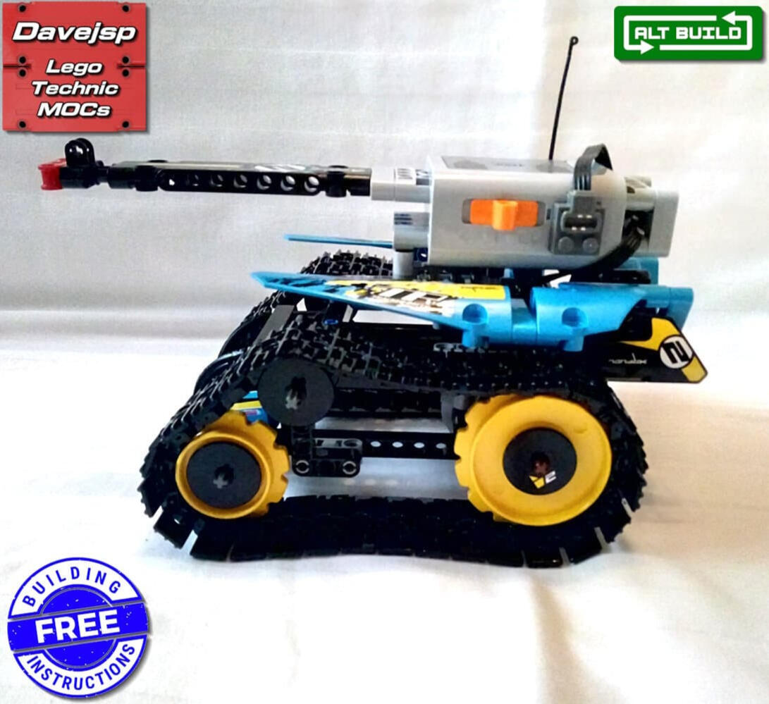 Lego Technic 42095 UGV MOC - FREE Building Instructions Lego Technic 42095 UGV MOC - FREE Building Instructions