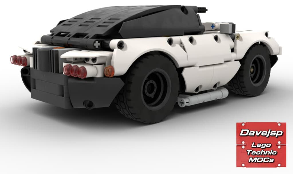 Lego Technic RC Compact Muscle Car MOC - FREE building instructions Lego Technic RC Compact Muscle Car MOC - FREE building instructions