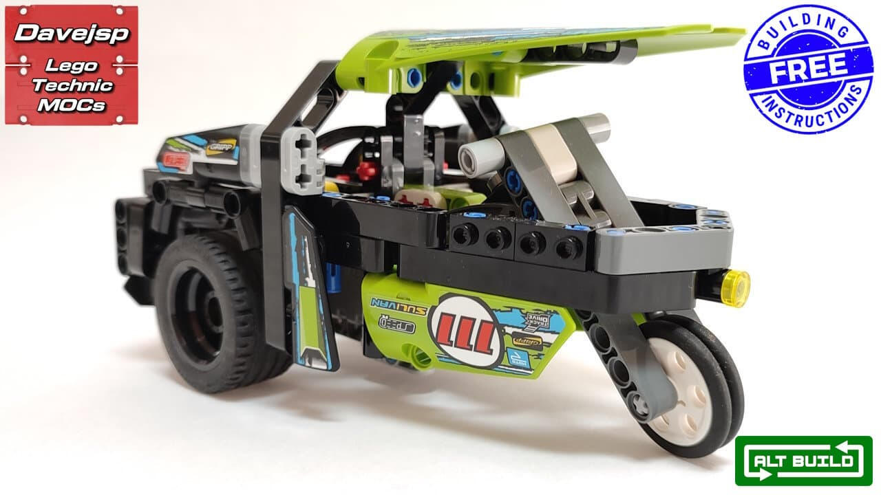 Lego Technic 42103 Racing Tuc-Tuc MOC - FREE Building Instructions Lego Technic 42103 Racing Tuc-Tuc MOC - FREE Building Instructions