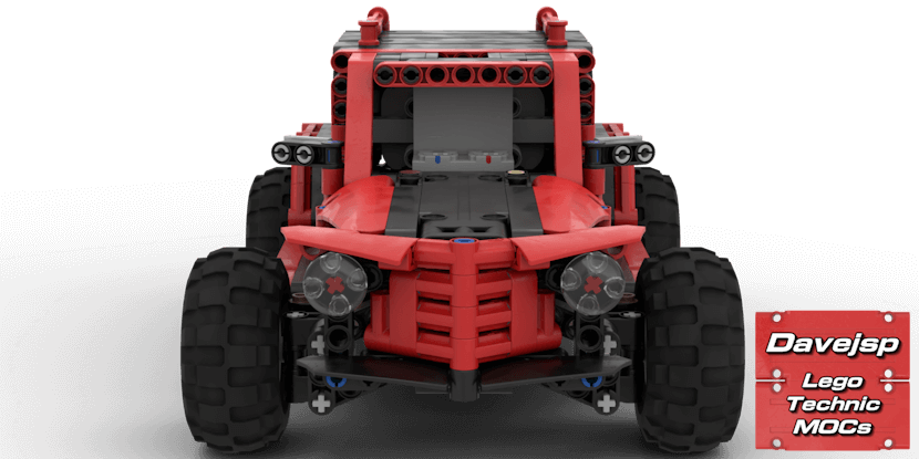 Lego Technic Red Arrow RC SUV MOC - FREE Building Instructions Lego Technic Red Arrow RC SUV MOC - FREE Building Instructions