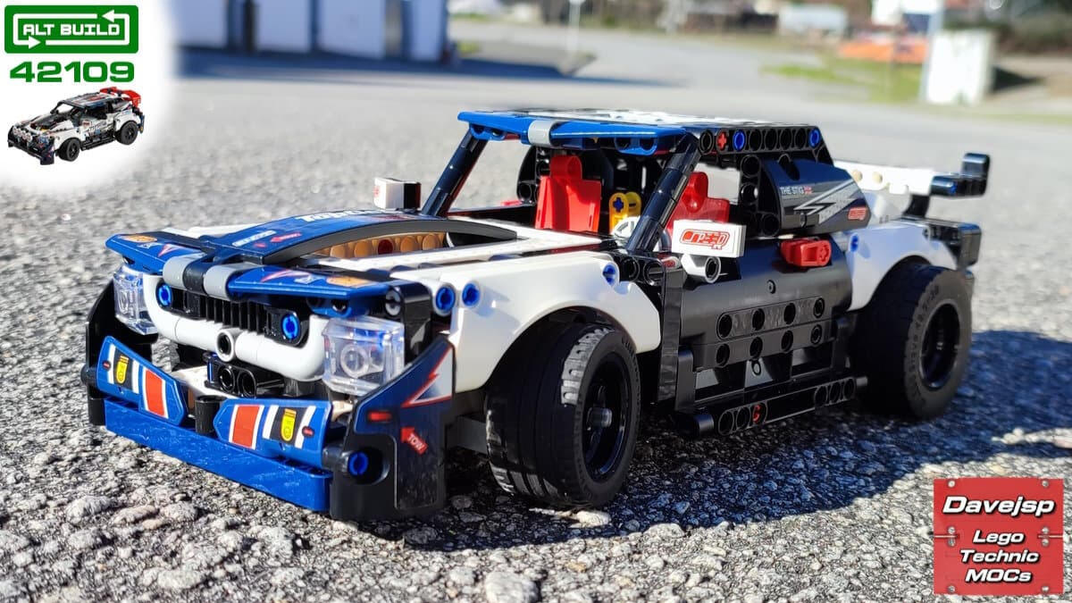 Lego Technic 42109 Muscle Car MOC - Premium Building Instructions Lego Technic 42109 Muscle Car MOC - Premium Building Instructions