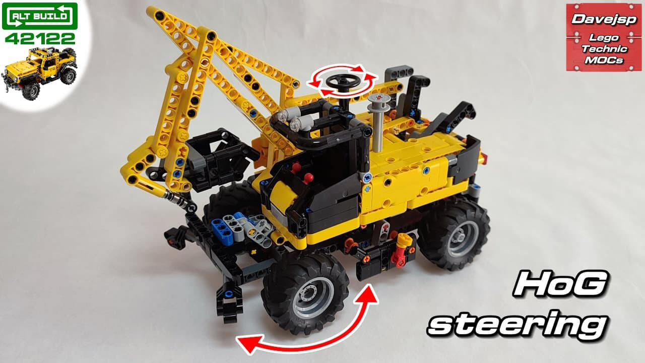 Lego Technic 42122 Compact Wheeled Excavator MOC - Premium Building Instructions Lego Technic 42122 Compact Wheeled Excavator MOC - Premium Building Instructions