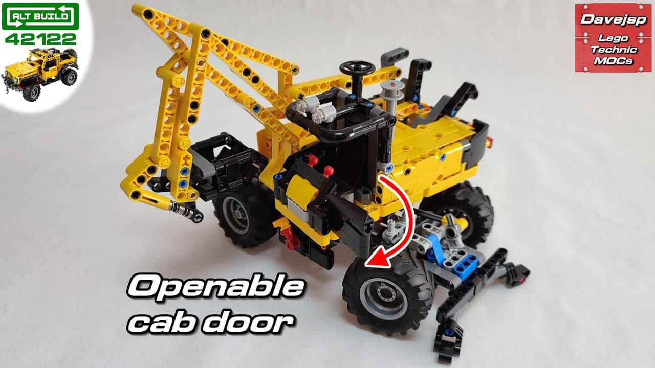 Lego Technic 42122 Compact Wheeled Excavator MOC - Premium Building Instructions Lego Technic 42122 Compact Wheeled Excavator MOC - Premium Building Instructions