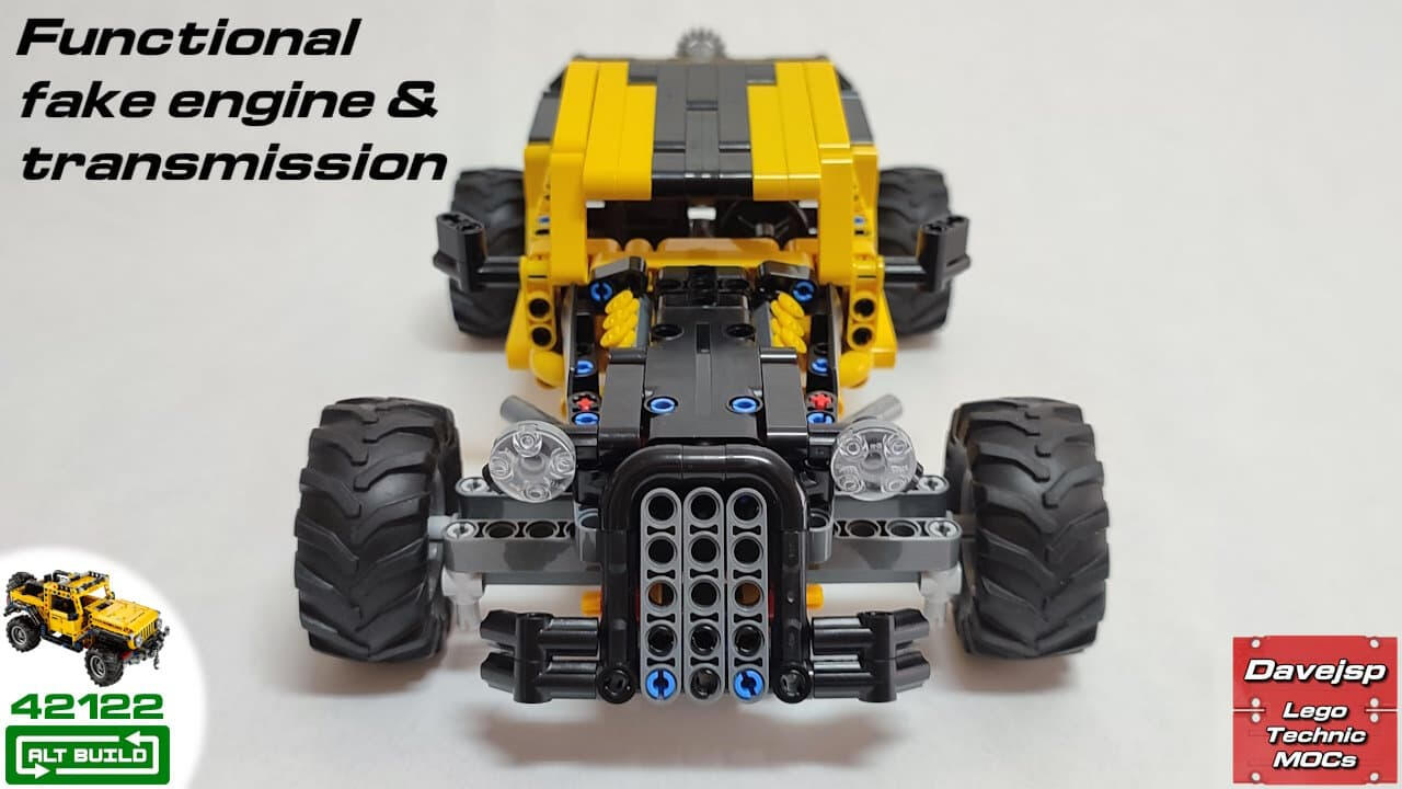 Lego Technic 42122 Hot Rod MOC - Premium Building Instructions Lego Technic 42122 Hot Rod MOC - Premium Building Instructions