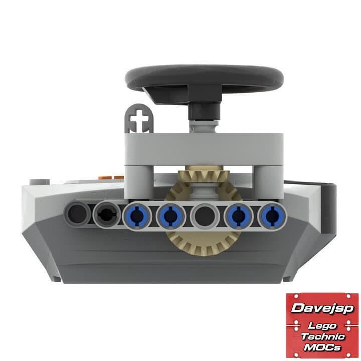 Lego Technic Power Functions IR remote steering MOD - FREE building instructions Lego Technic Power Functions IR remote steering MOD - FREE building instructions