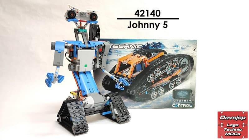 Lego Technic 42140 Johnny 5 robot MOC - Premium Building Instructions Lego Technic 42140 Johnny 5 robot MOC - Premium Building Instructions