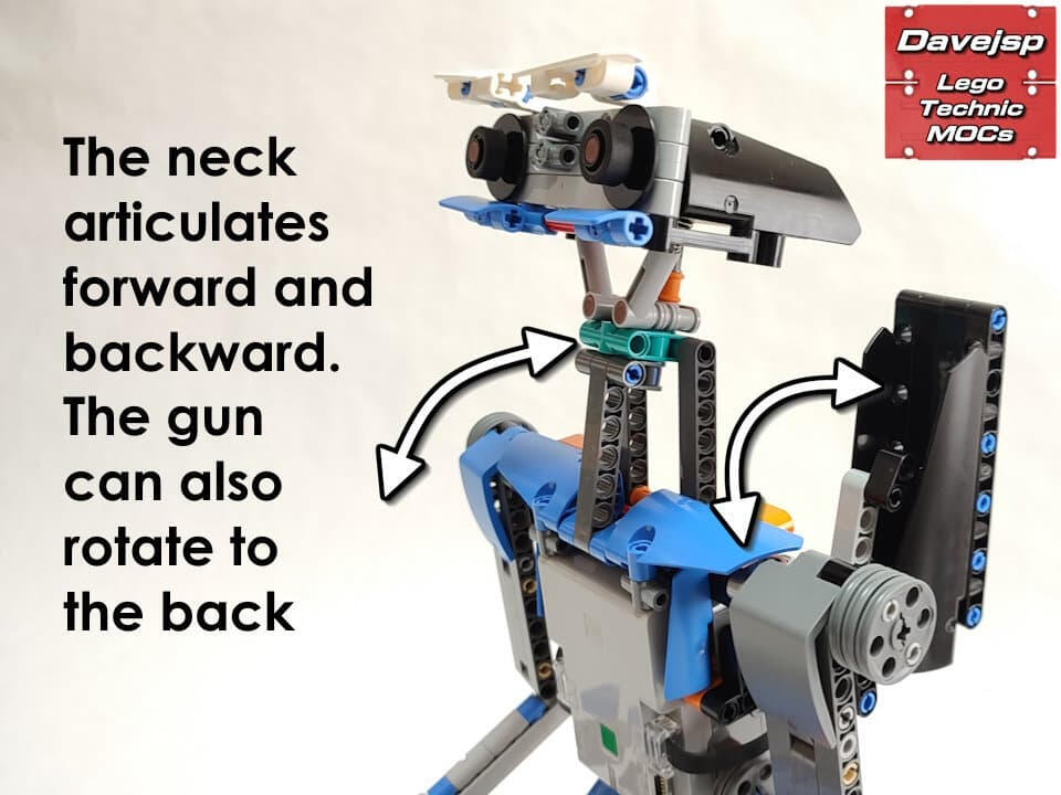 Lego Technic 42140 Johnny 5 robot MOC - Premium Building Instructions Lego Technic 42140 Johnny 5 robot MOC - Premium Building Instructions