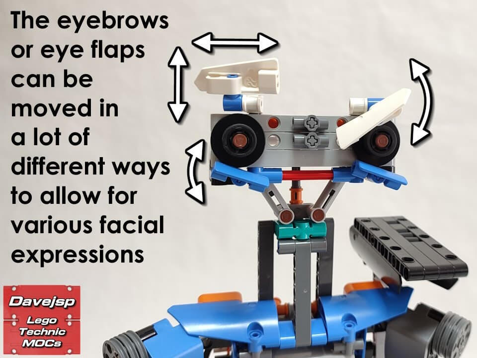 Lego Technic 42140 Johnny 5 robot MOC - Premium Building Instructions Lego Technic 42140 Johnny 5 robot MOC - Premium Building Instructions