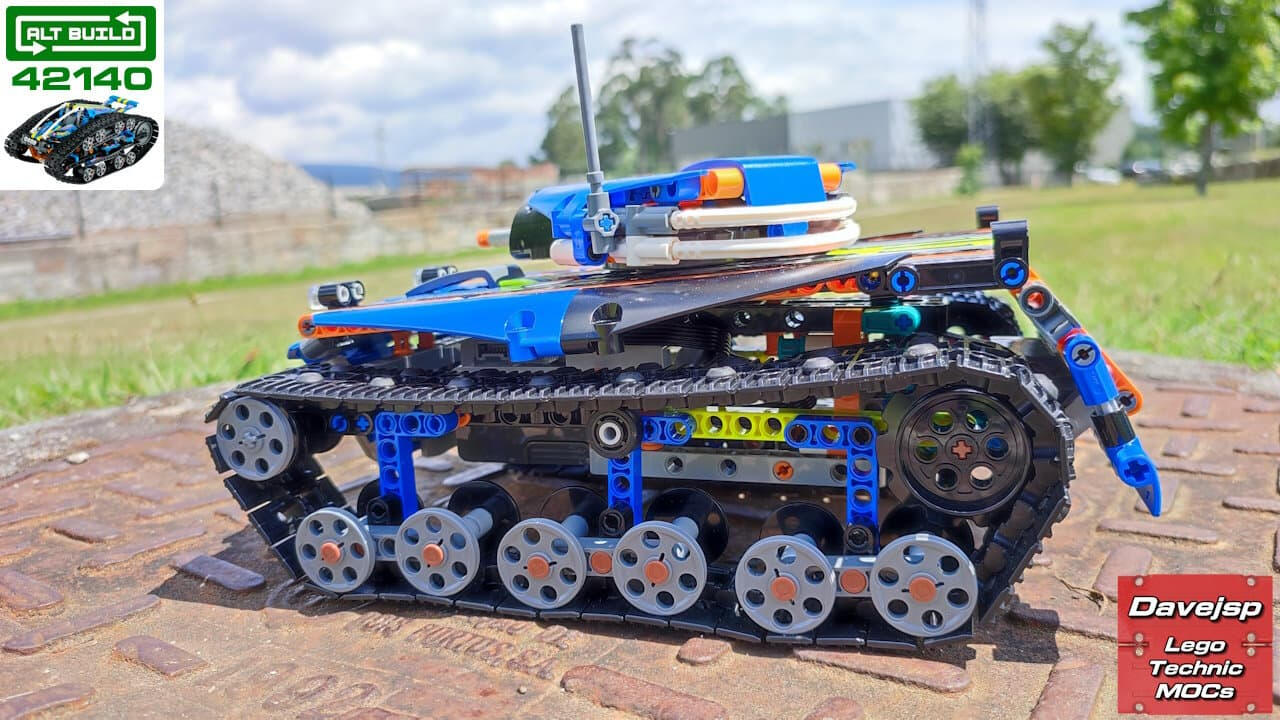 Lego Technic 42140 Battle Tank MOC - Premium Building Instructions Lego Technic 42140 Battle Tank MOC - Premium Building Instructions