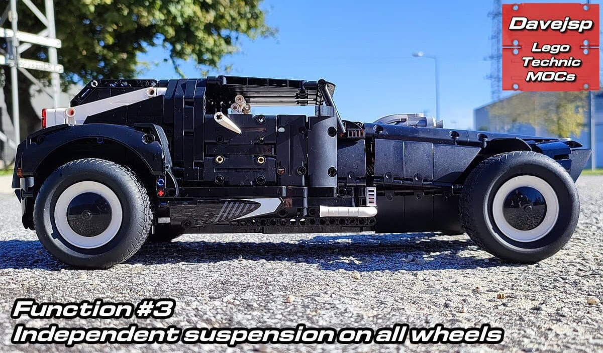 Lego Technic RC Black Roadster MOC - FREE Building Instructions Lego Technic RC Black Roadster MOC - FREE Building Instructions