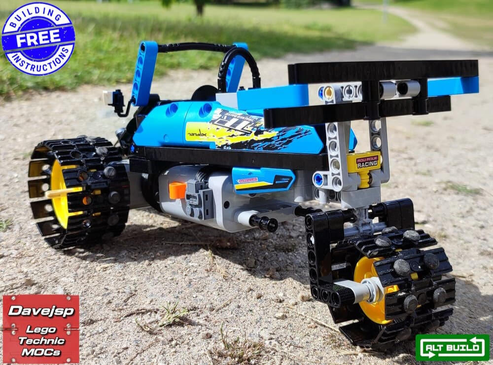 Lego Technic 42095 Racing Inverted Trike MOC - FREE Building Instructions Lego Technic 42095 Racing Inverted Trike MOC - FREE Building Instructions