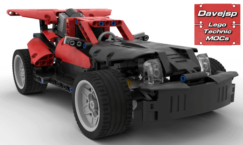 Lego Technic Generic RC Racer MOC - FREE Building Instructions Lego Technic Generic RC Racer MOC - FREE Building Instructions