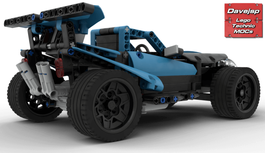 Lego Technic RC Azure Racer MOC - FREE Building Instructions Lego Technic RC Azure Racer MOC - FREE Building Instructions