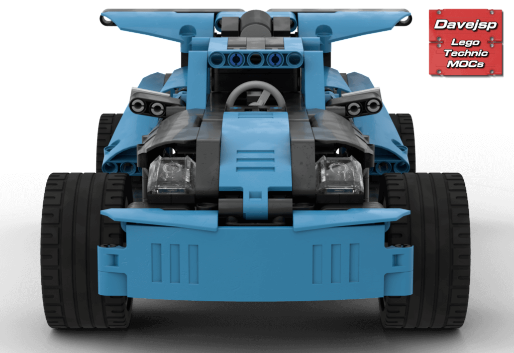 Lego Technic RC Azure Racer MOC - FREE Building Instructions Lego Technic RC Azure Racer MOC - FREE Building Instructions