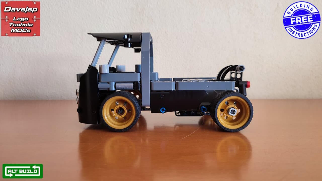Lego Technic 42046 Racing Truck MOC - FREE Building Instructions Lego Technic 42046 Racing Truck MOC - FREE Building Instructions