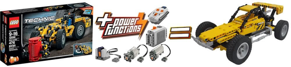 Lego Technic 42049 RC Rodine Runner MOC - Premium Building Instructions Lego Technic 42037 RC Monster Pickup Truck MOC - Premium Building Instructions